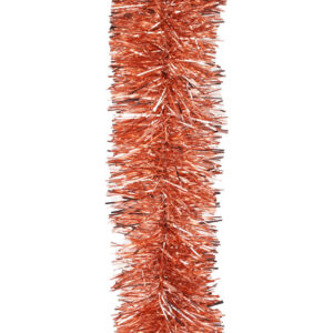 50m ROSE GOLD Christmas Tinsel 75mm wide