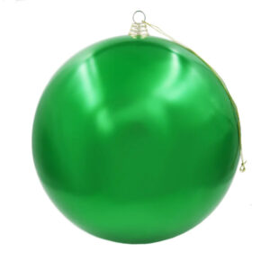Green Christmas Bauble Gloss 400mm