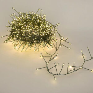 Warm White 640 Micro LED Cluster String Lights