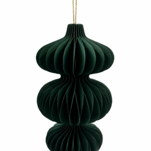 Forest Green Paper Finial