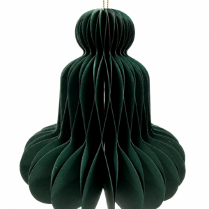 Forest Green Paper Bell