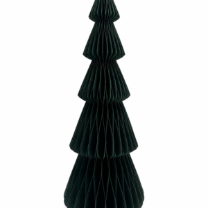 Tall Forest Green Paper Christmas Tree