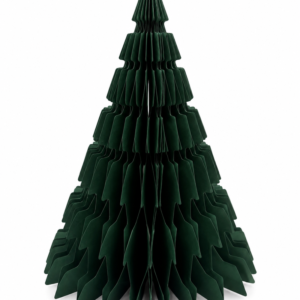 Forest Green Paper Christmas Tree