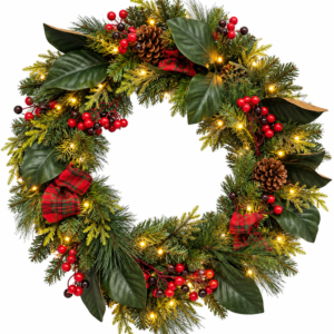 The Edinburgh Christmas Wreath - 66cm / 28 Inch