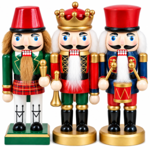 The German Guards Set of 3 Nutcrackers 17cm