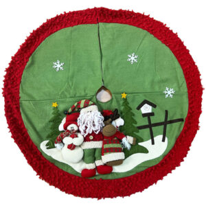 Christmas Tree Skirt Country Cousins 100cm