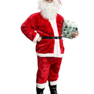 Classic Santa Costume Party Suit