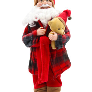 Bedtime Santa Christmas Ornament 45cm