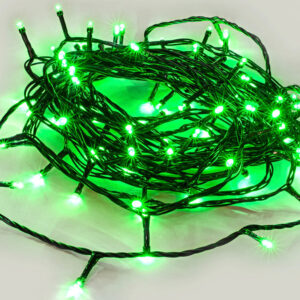 240 Green Led Fairy Light Chain 16.8m