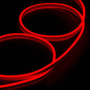 RED Neon Rope Light 10M