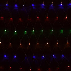 160 MULTICOLOUR Led Net Light Dual Power