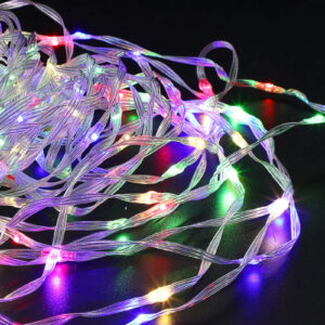200 LED Waterfall Effect Twister Lights Multicolour
