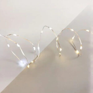 200 Dual Colour Micro LED Fairy Lights Warm White / Cool White