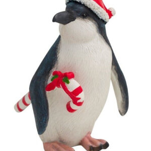 Christmas Penguin 15cm with Candy Kane