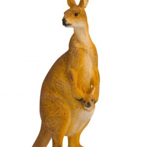 Aussie Figurine Kangaroo Mum & Joey 15cm