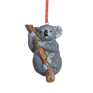 80mm Koala on Branch Hanging Decoration