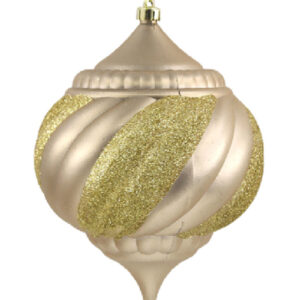 Gold Christmas Onion Finial 190mm