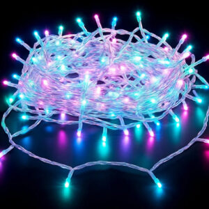 520 LED Fairy Light Chain - Clear Cable Candy